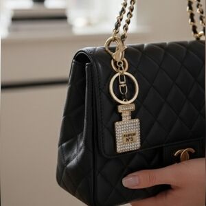 Bling Bag Charm Keychain